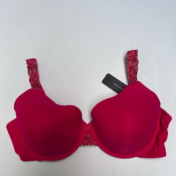 NATORI Chili/Glow Pure Luxe Contour Underwire Bra, - Picture 2 of 6